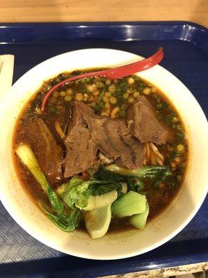 Braised beef noodle soup 紅燒牛肉麵