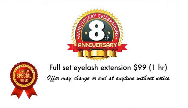 Eyelash Extension full set