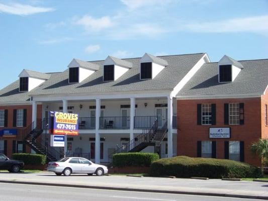 The office building located on Creighton Rd near Davis Hwy in Pensacola, FL