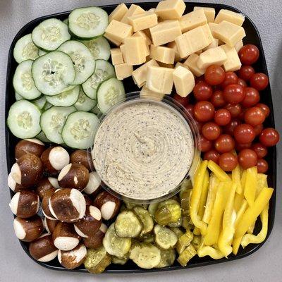 Boar's Head Everything and the Bagel Hummus Platter, Medium  $21.99