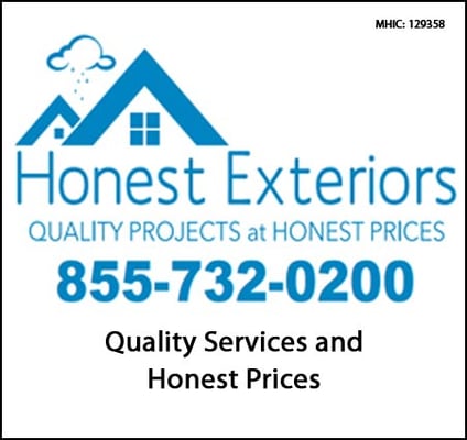 Roofing - Siding - Doors - Windows - Honest Exteriors of Southern Maryland, Rockville and Annapolis