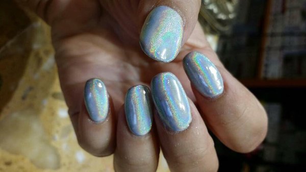 Chrome nails