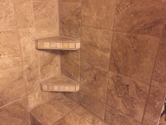 Shower Build in Justin Texas