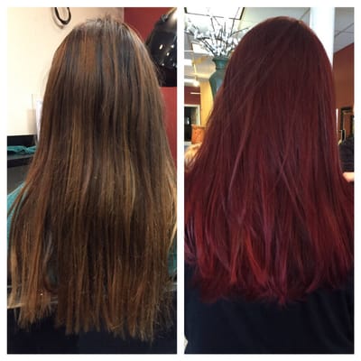 Wonderful color job done by Kat! Would recommend her to everyone