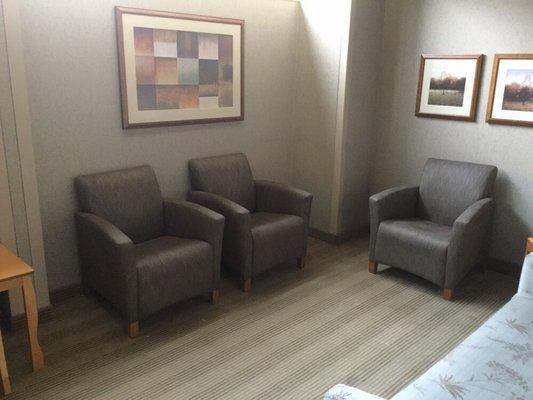 Waconia Hospital Birth Center Nursery Waiting Room!