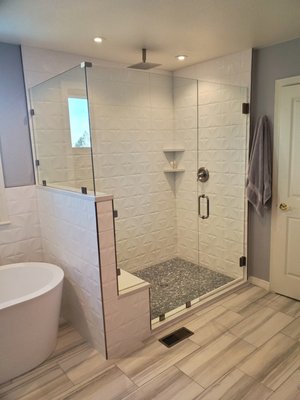 Master-bath remodel