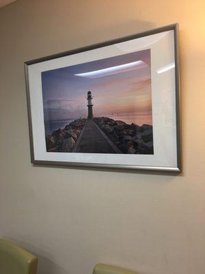 Any office with a lighthouse is my kind of place.