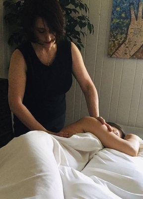 Prenatal Massage.