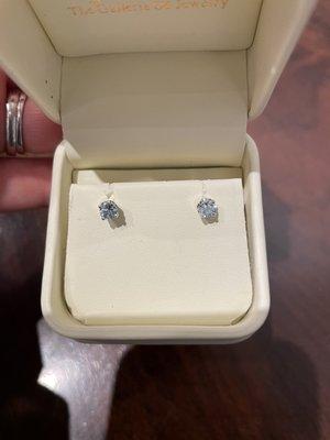 Aquamarine Earrings