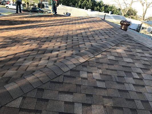 Desert Tan Owens Corning Dimensional Shingles