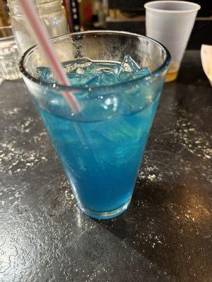 A fun drink the bartender was making off Pinterest