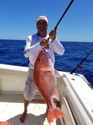 Capt. Jesse with a BIG RS. Come get yours!