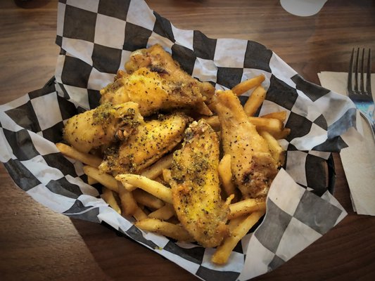 Lemon pepper wings