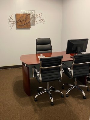 One of our "Office in the box " for lease EVERYTHING is included! one cost per month.