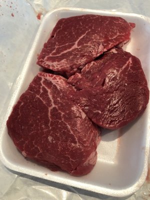 Look at those filets!