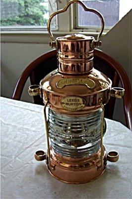 Solid Copper Anchor Lantern