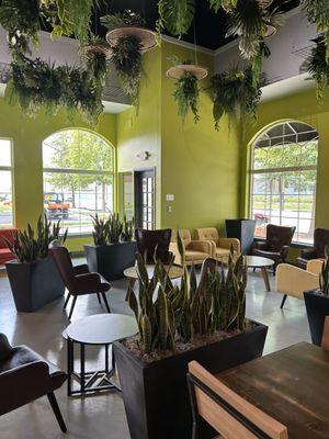 Interior installation for new cafe opening in Columbus