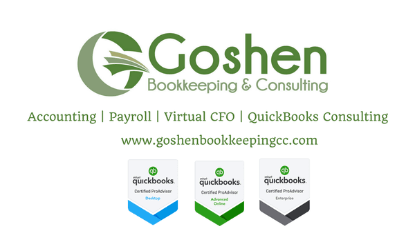 Goshen Bookkeeping Logo