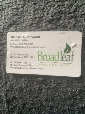 Broadleaf: Managing Partner Extraordinaire