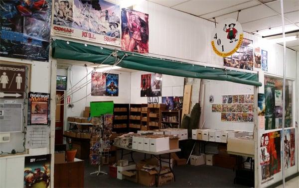 Storefront inside Quakertown Farmer's Market at entrance #18.