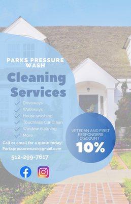 Parks Pressure Wash