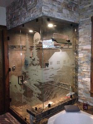 Glass Shower Door