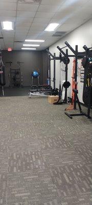 Functional fitness area.