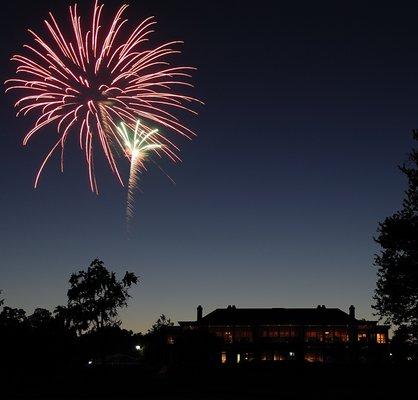 The Catonsville 4th of July fireworks light up the sky right over top of the Club. 4th of July is our most popular event of the year.