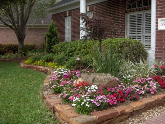 Landscape, Rock borders