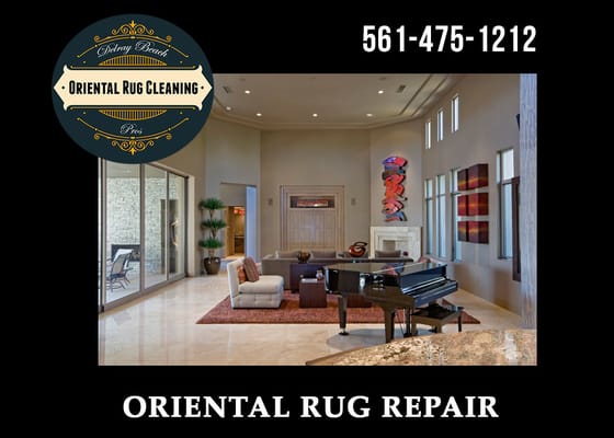 Delray Beach Oriental Rug Cleaning Pros - Oriental Rug Repair