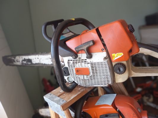 Our biggest chainsaw in shop for sale. This beast machine is the Stihl 046 Magnum with the 26" bar. Come check it out!