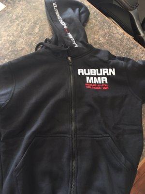 Auburn MMA hoodies with zipper are in!!