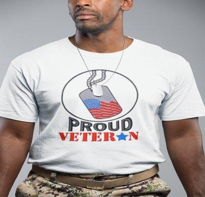 We are huge supporters of our veterans. This is a perfect gift for the veteran in your life.