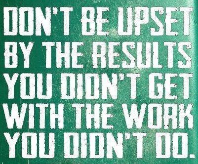 If you never get started, you can't expect anything to change...