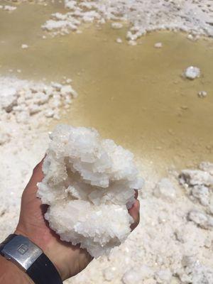 Pure rock salt