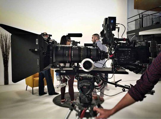 Sony FS7 paired with Angenieux 24-290