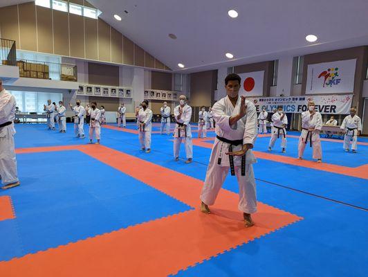 Training in Japan