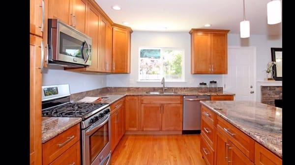 2015 Menlo Park CA reconfigured kitchen