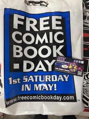 Free comic book day is coming