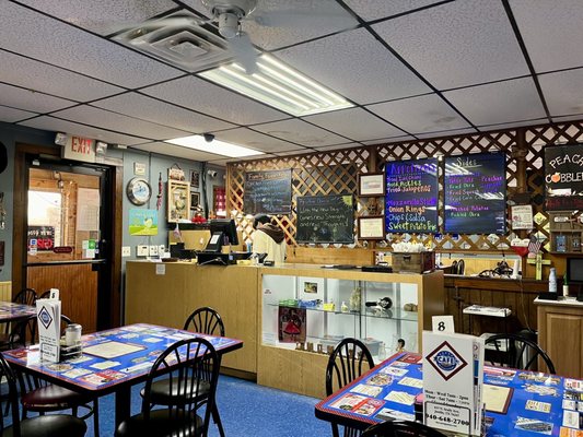 Entrance and Checkout Counter