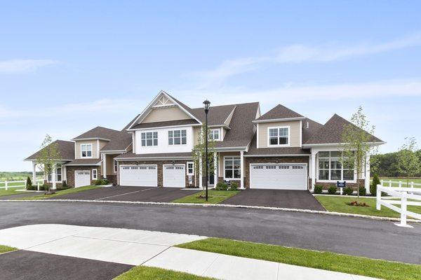 Townhome exterior, Country Pointe Meadows in Yaphank