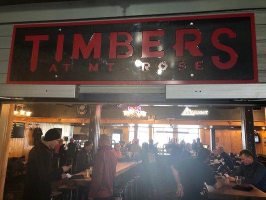 Timbers Bar at Mt Rose Ski resort