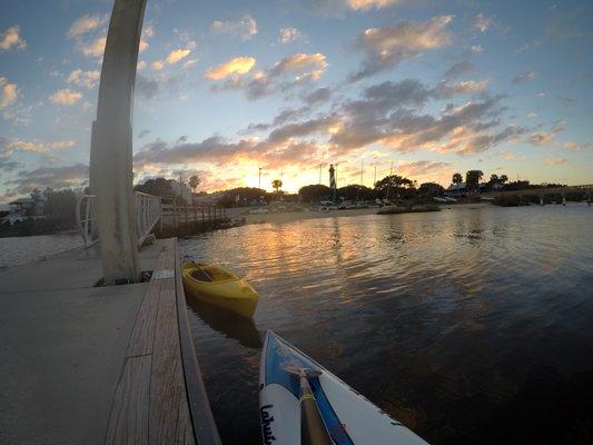 Last Sunset SUP of 2018.