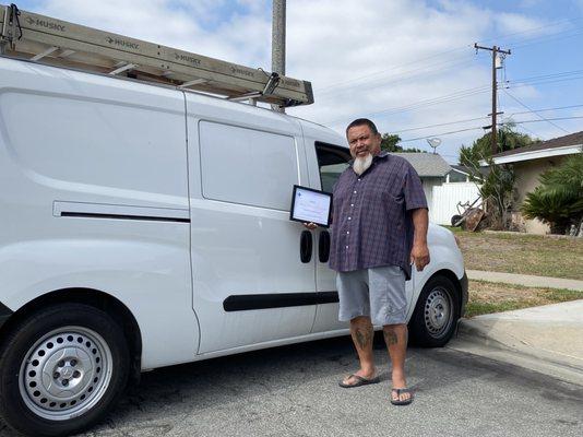 Mr. C Heating Air Conditioning Welcoming our newest partner Mr.C serviceing the Orange County area. Thank you Mr .C and welcome to the team.