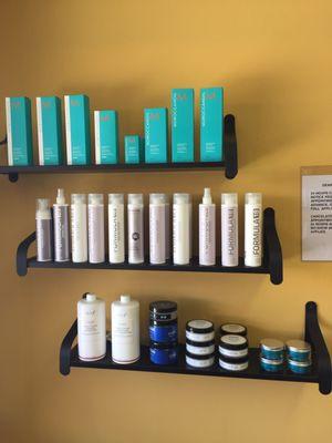 Moroccan oil , formula 18 and more retail products