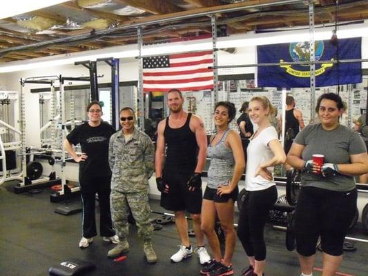 CrossFit Tuff Luv, Group Classes, of all fitness levels and all have fun!