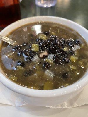 Cajun black bean soup