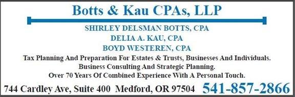 Botts And Kau CPAs - Shirley D Botts CPA