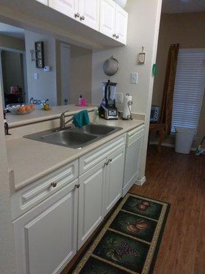 Kitchen after Clean Scrub P1