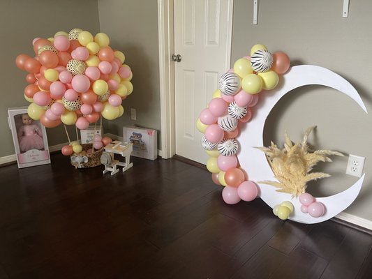 Welcome home decoration for a beautiful princess.